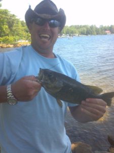 fishing on lake winnisquam