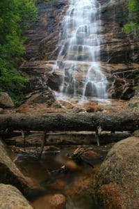 Arethusa Falls, one of the most popular waterfalls in New Hampshire