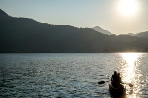 Kayaking Near our Lakefront Bed and Breakfast in the Lakes Region of New Hampshire