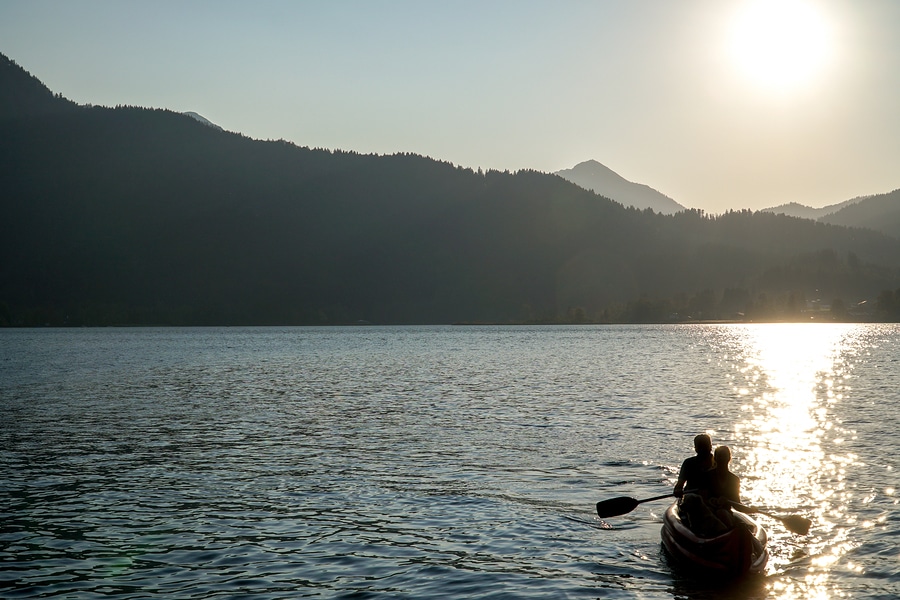 Kayaking Near our Lakefront Bed and Breakfast in the Lakes Region of New Hampshire