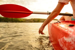 Kayaking Near our Lakefront Bed and Breakfast in the Lakes Region of New Hampshire