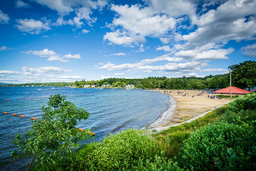 Cool Breezes Sweep Across Lake Winnipesaukee For Refreshing Summer Temperatures