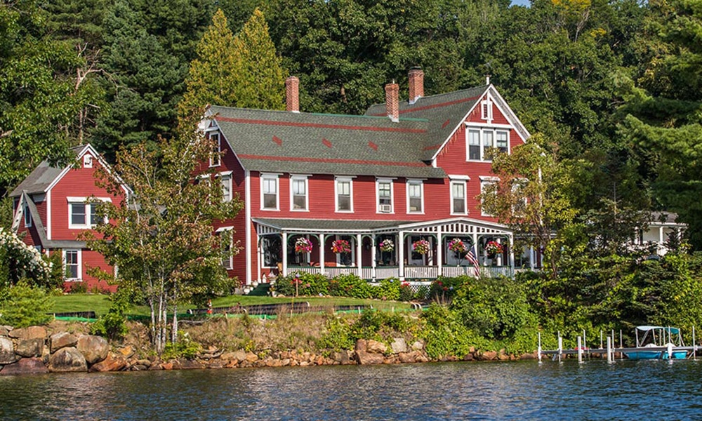 Our Lakefront Bed and Breakfast is a great place to enjoy a romantic getaway in New Hampshire, while also enjoying all of the top things to do in the Lakes Region