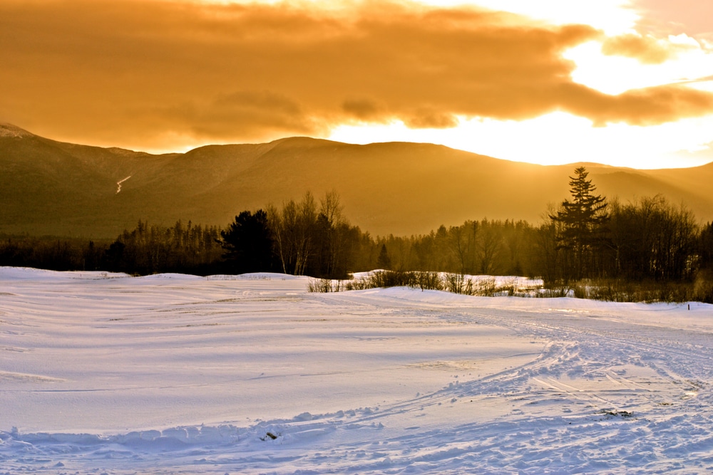 enjoy beautiful vistas at the best New Hampshire ski resorts near our lakefront Bed and Breakfast